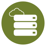 Cloud Hosted Icon