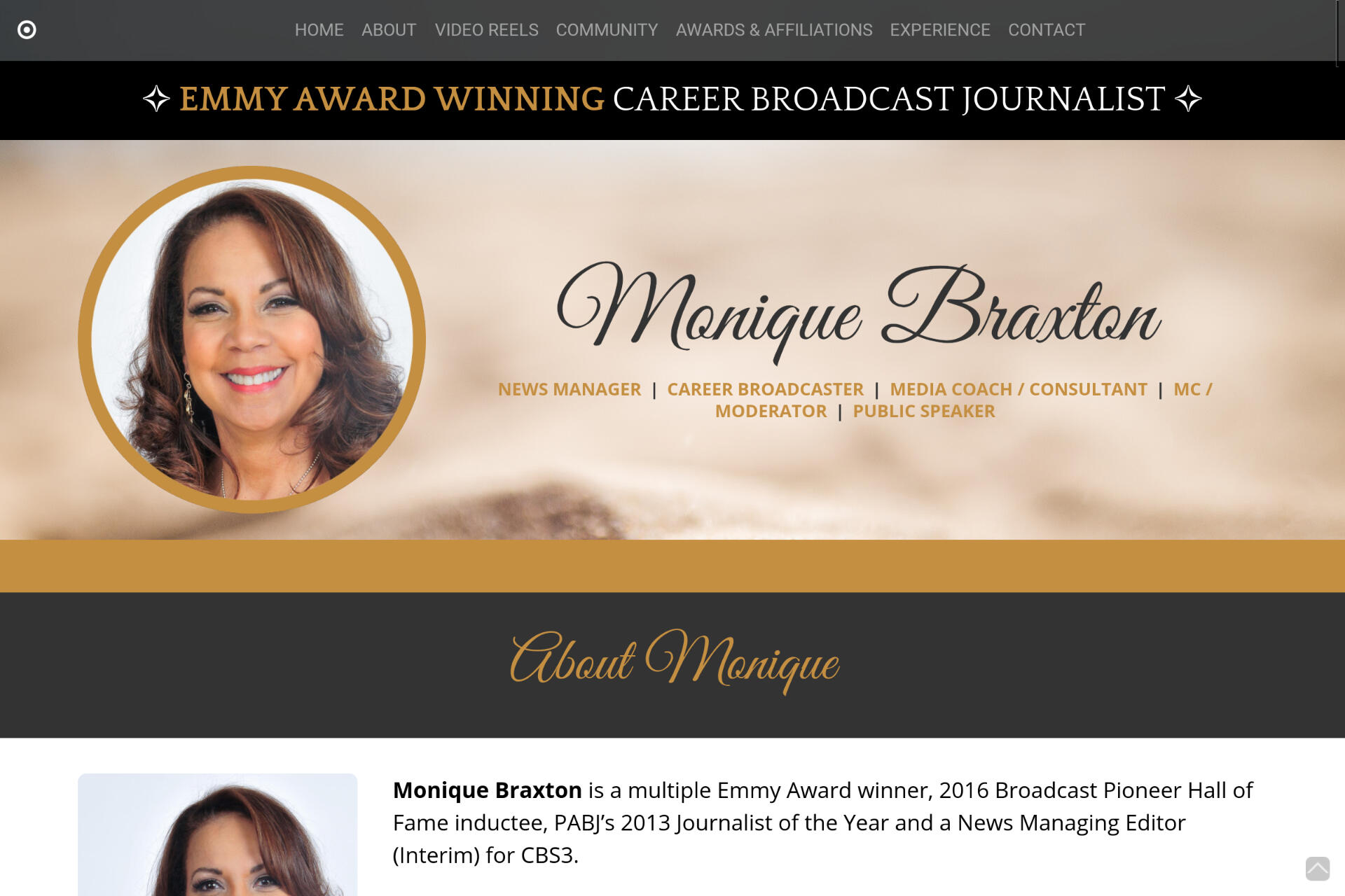 Monique Braxton - Media Coach